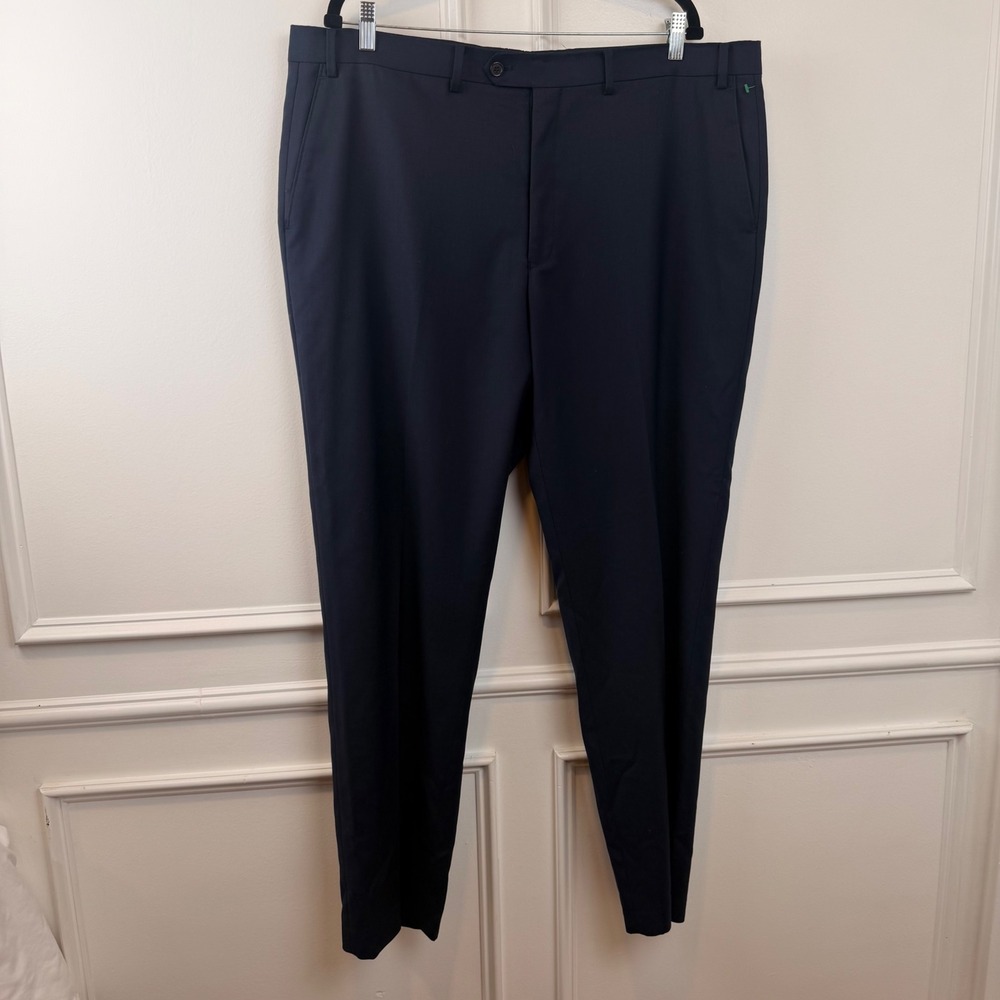 Lauren Ralph Lauren Mens Navy Blue Dress Pants 42W x 32L RN 90736